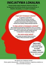 Inicjatywa Lokalna. Zachęcamy do zgłaszania proj